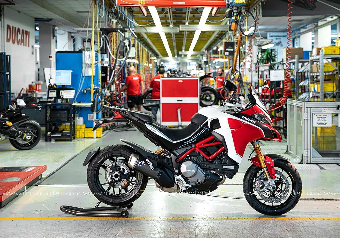 La Ducati Multistrada alcanza las 100.000 unidades