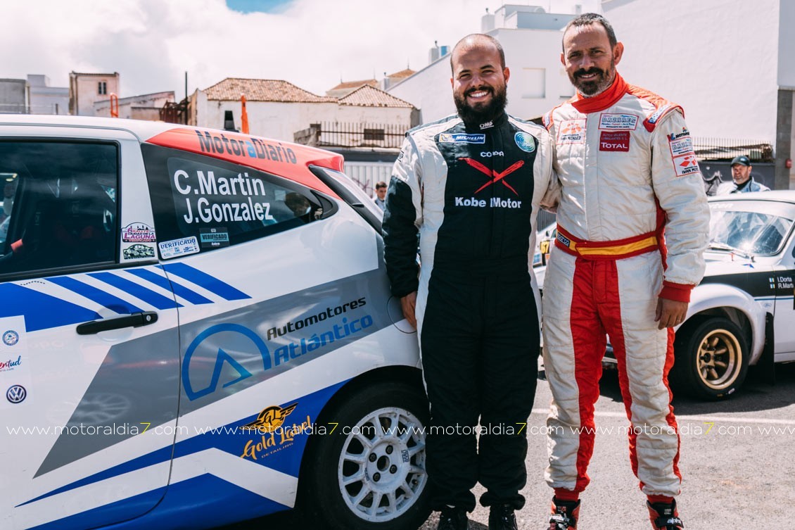 Martín-González preparados para el 45º Rally La Palma Isla Bonita