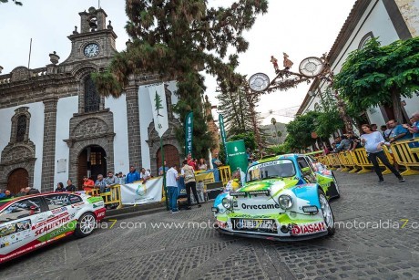 Iván Armas y Bernardino Guerra los primeros líderes en Teror