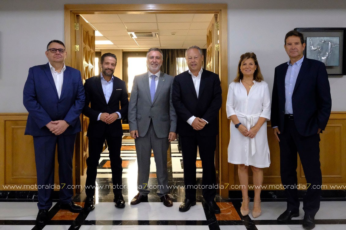 Faconauto Canarias se presenta al Presidente del Gobierno de Canarias.