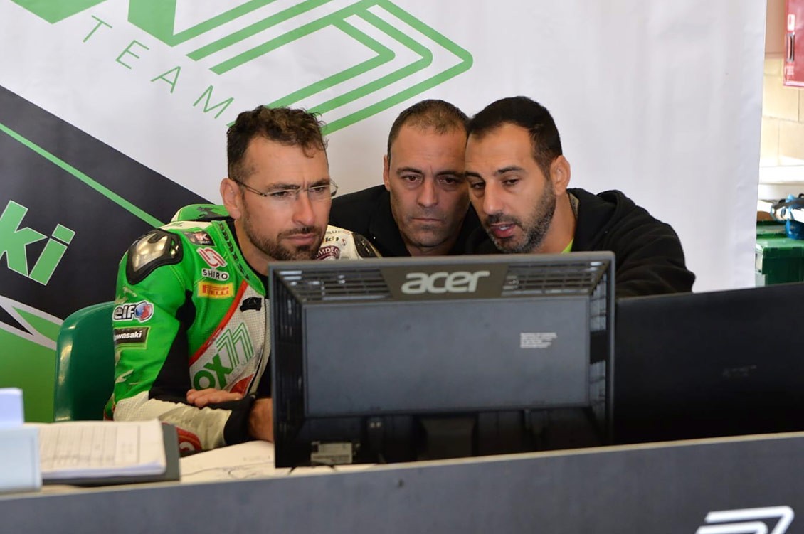 Fran Alonso prepara en Jerez la última carrera del ESBK 2019