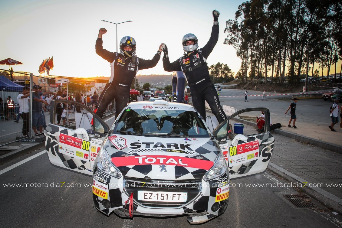 Canarios presentes en el Rally de España