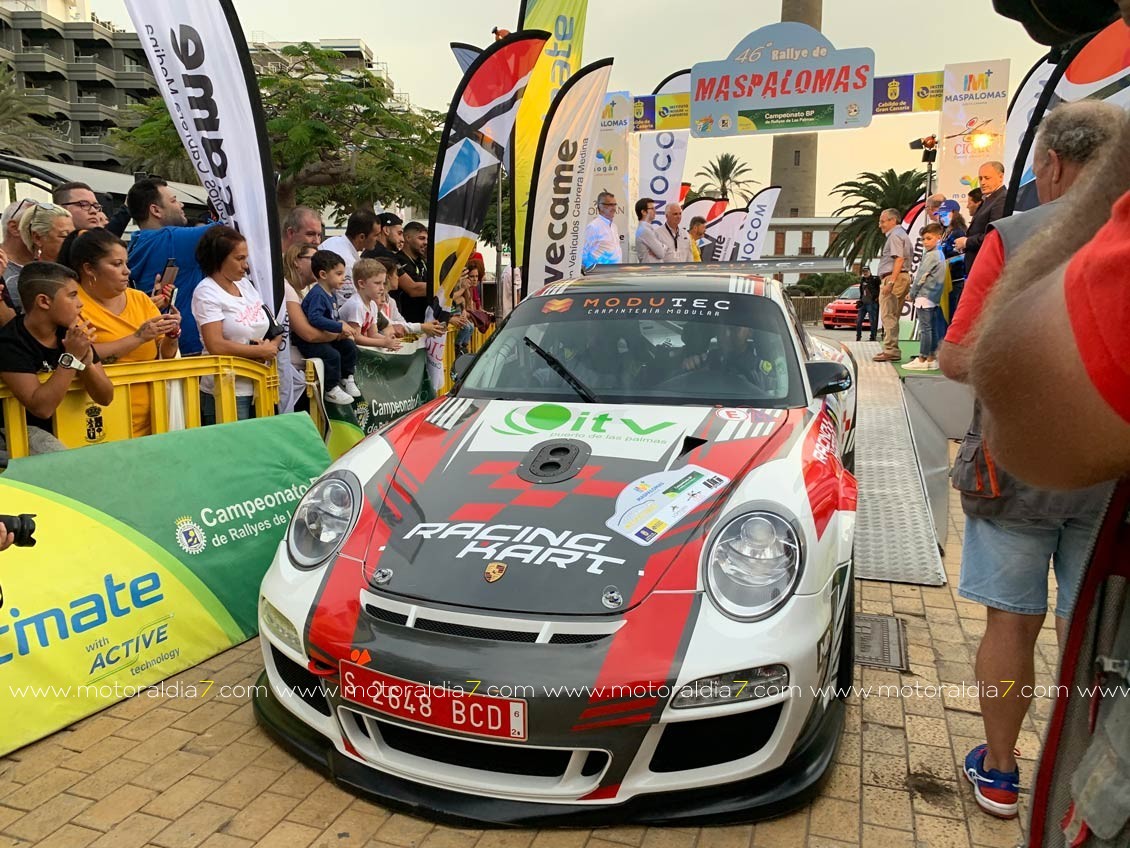 Y arrancó el Rally de Maspalomas