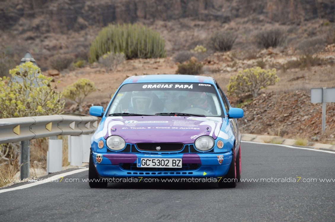 Triplete del equipo Fuertwagen Motorsport en el Maspalomas