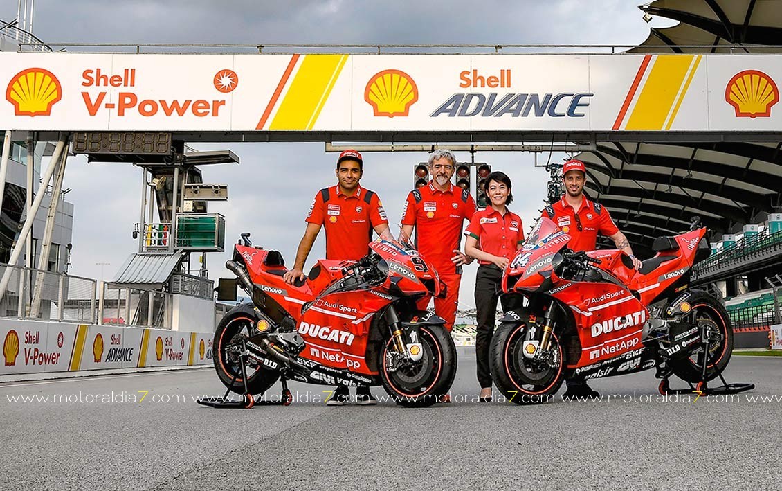 Shell y Ducati celebran su 21° año juntos con la renovación de su exitosa relación técnica