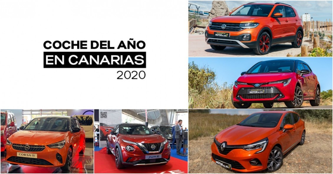 Cinco coches aspiran a ser el “Mejor Coche de Canarias”