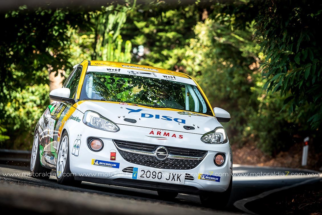 El 45º Rally Orvecame Isla de Tenerife,  quinta cita de la Copa Adam DISAmax