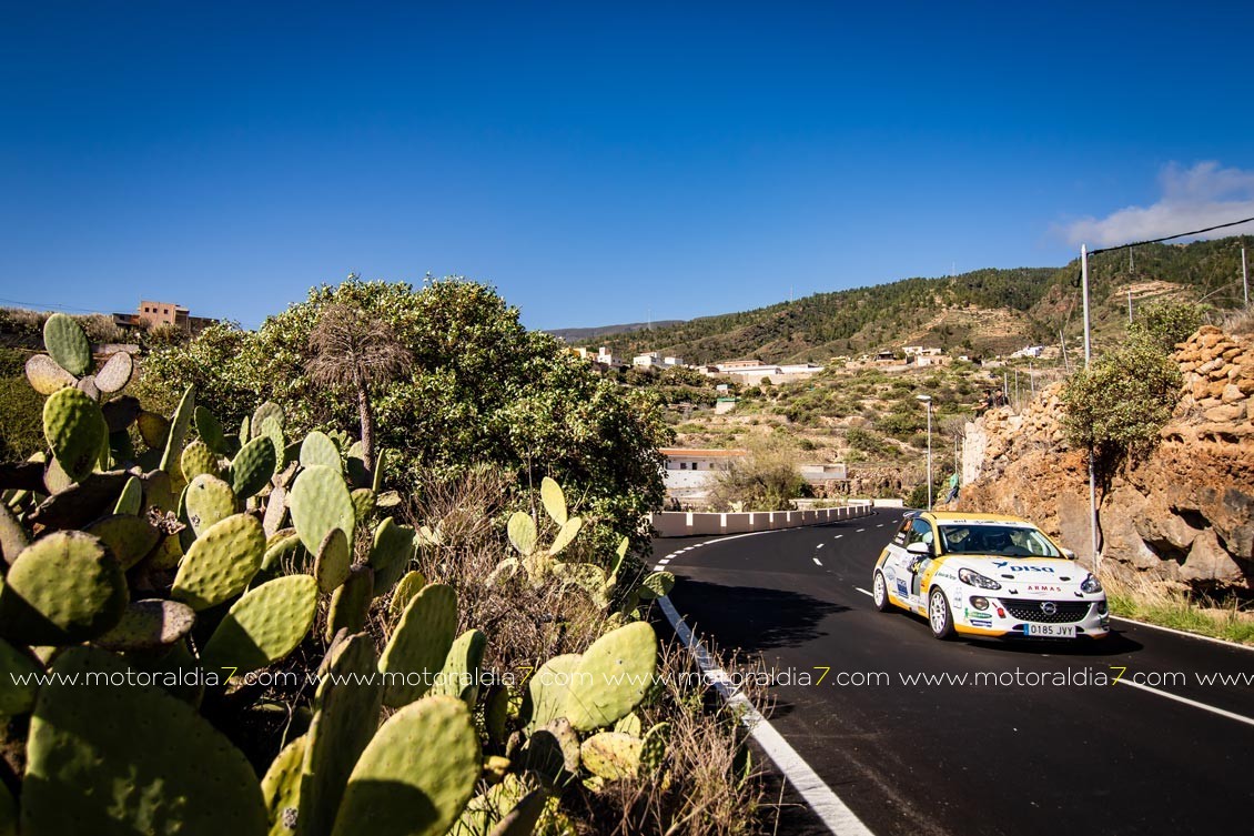 Dominio de los Hyundai i20 R5+ en Tenerife