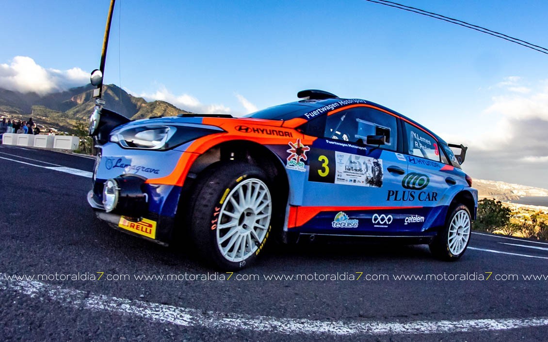 Dominio de los Hyundai i20 R5+ en Tenerife