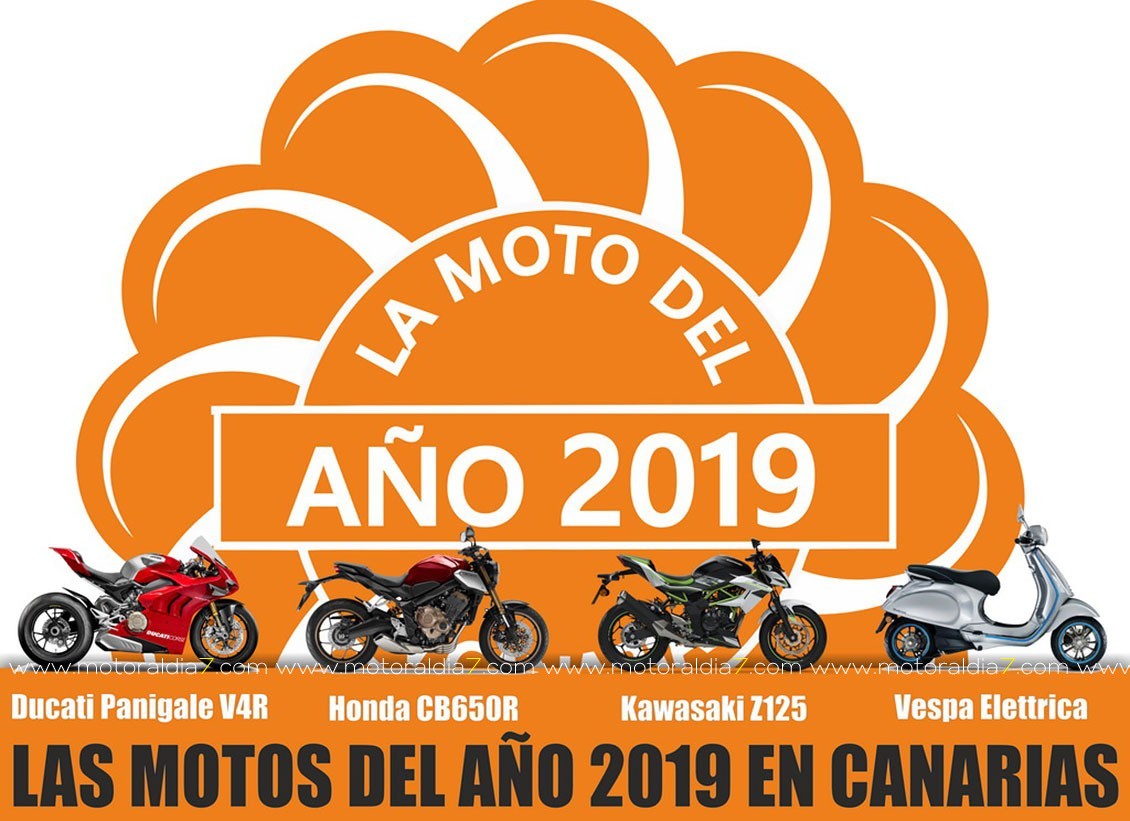 Canariasenmoto anuncia las ganadoras de La Moto del Año 2019