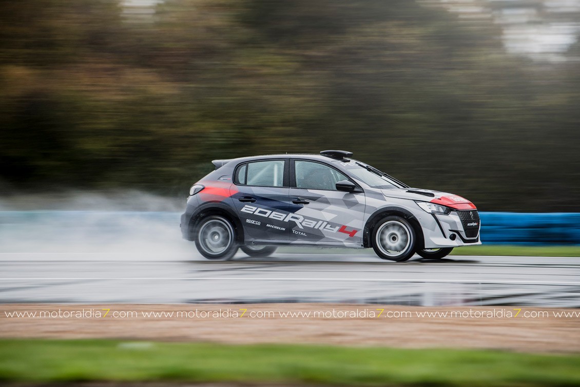 Efrén Llarena y Sara Fernández estrenará el Peugeot 208 Rally 4