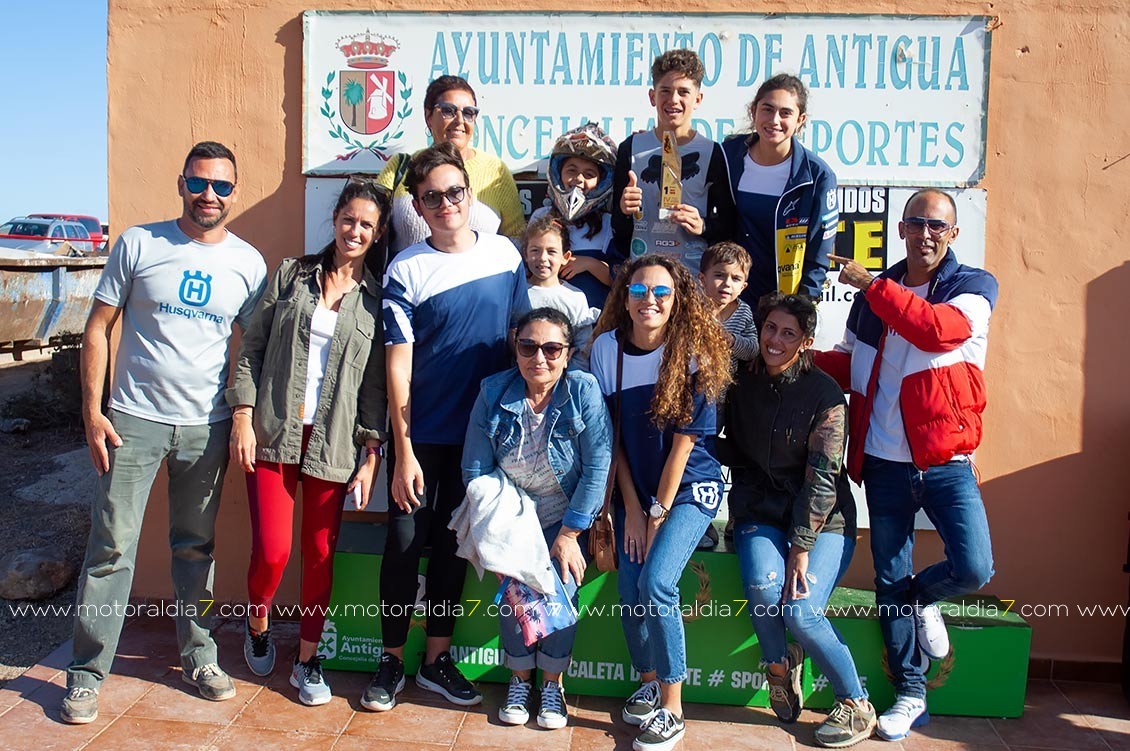 Bruno Darias campeón de Canarias de Motocross 2019