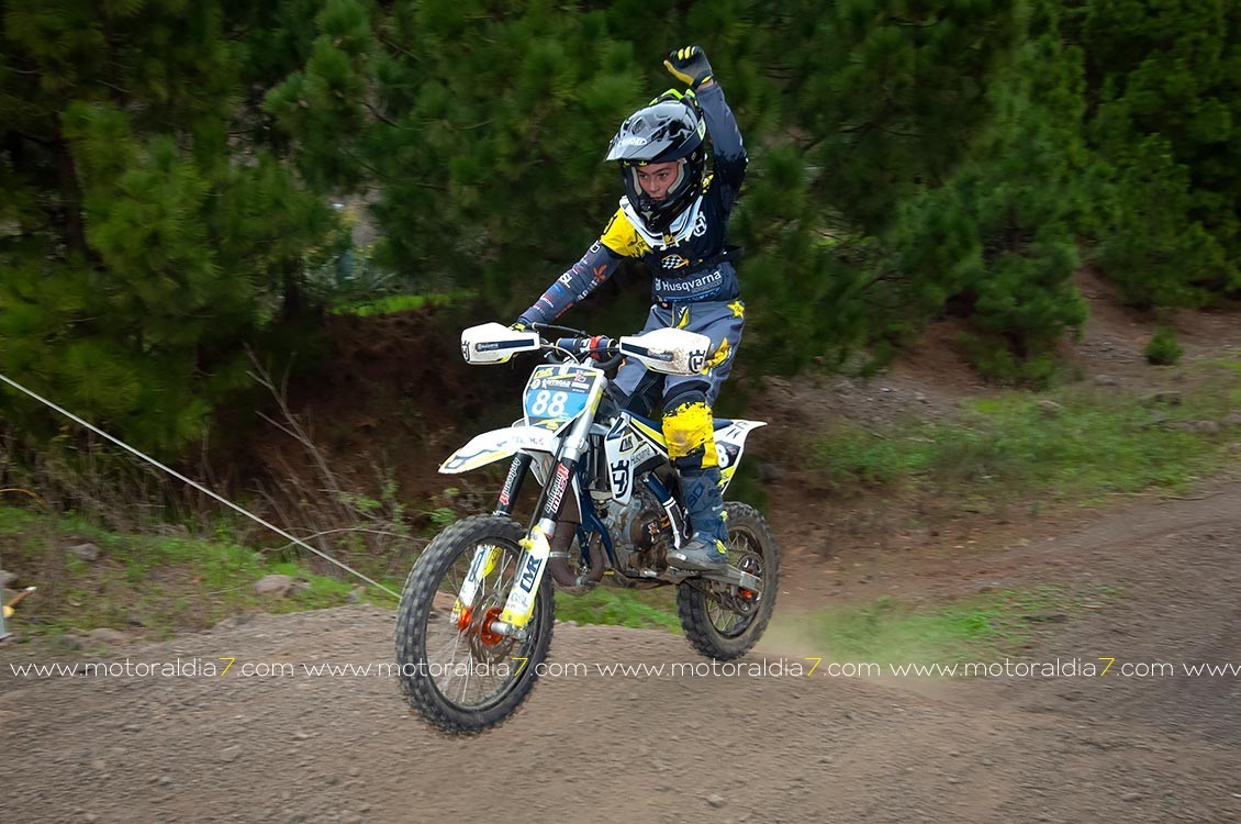 Miguel De la Rosa, victoria y campeonato en la Palma