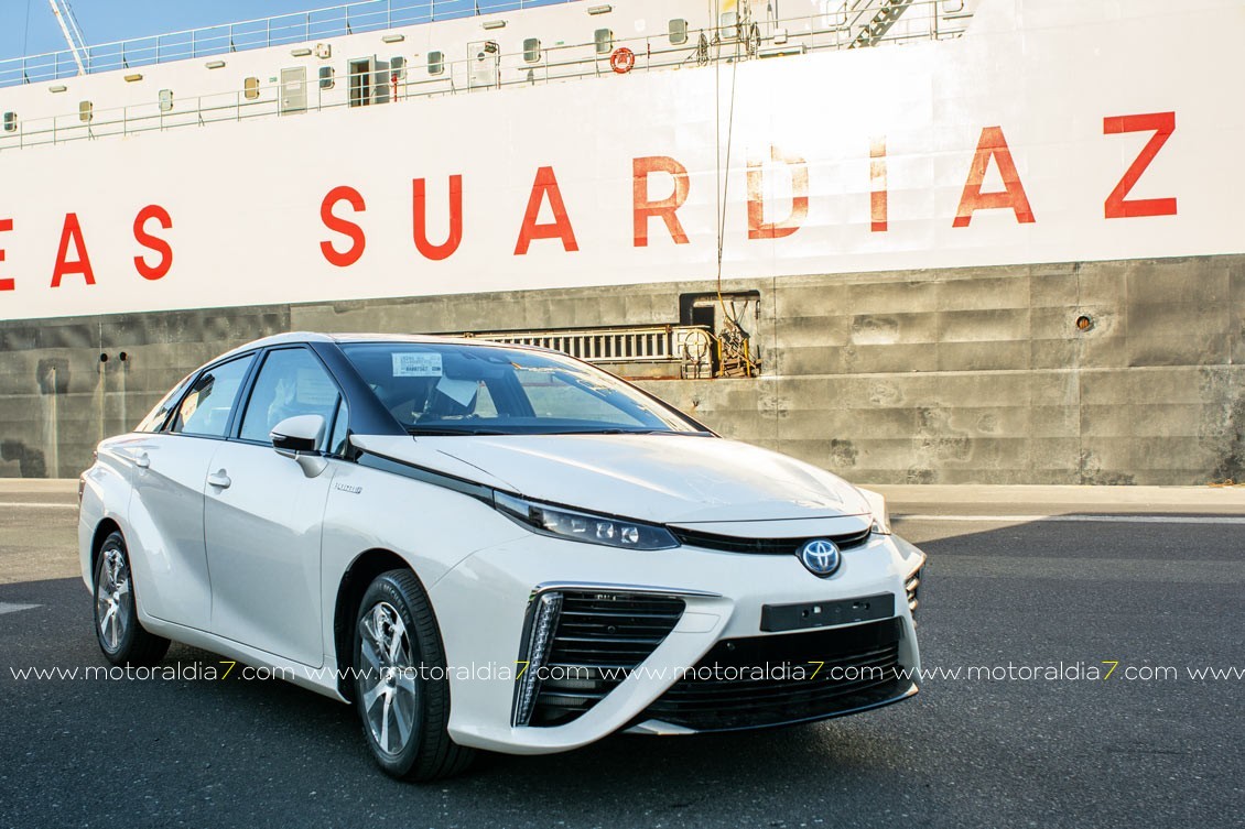 Ya en Canarias el Toyota Mirai, vehículo de hidrógeno