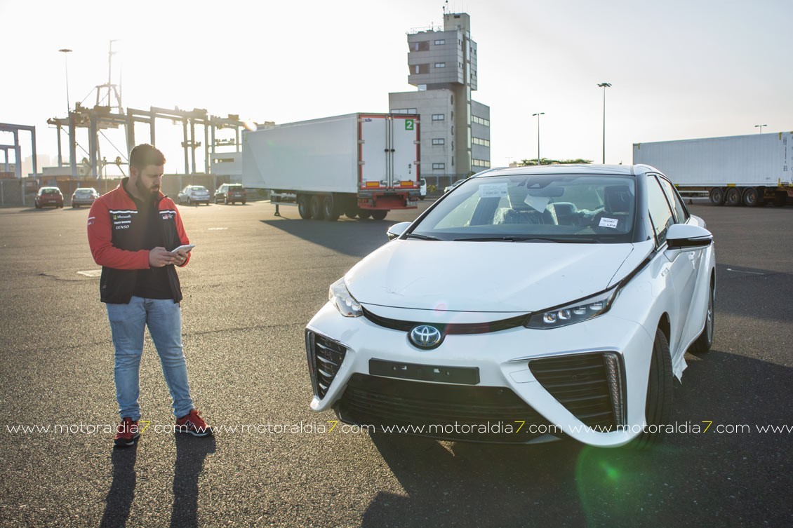 Ya en Canarias el Toyota Mirai, vehículo de hidrógeno