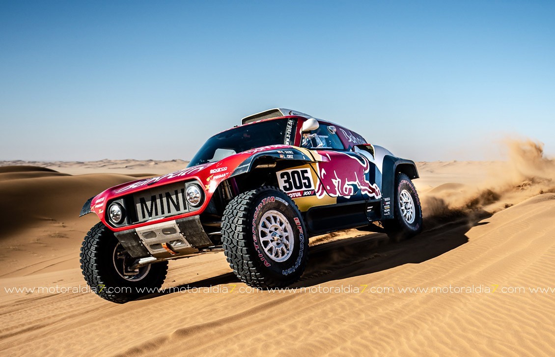 Tercera victoria para Carlos Sainz y Lucas Cruz en el DAKAR