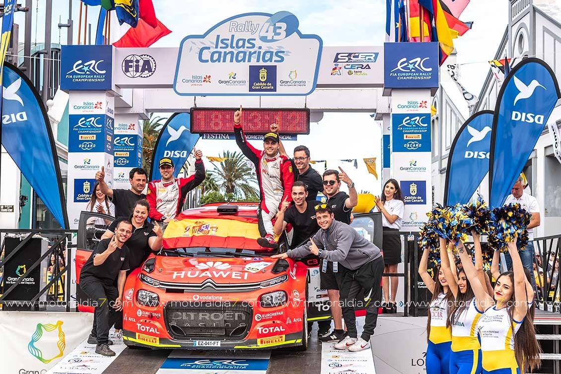 El Rally Islas Canarias con cerca de 37 millones de espectadores