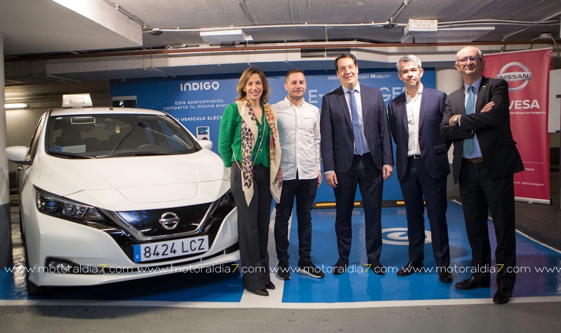 Nissan entrega su vehículo eléctrico 7.000 en España, un Nissan LEAF