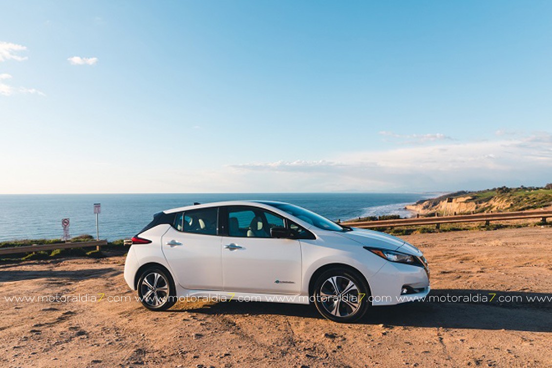 Nissan entrega su vehículo eléctrico 7.000 en España, un Nissan LEAF