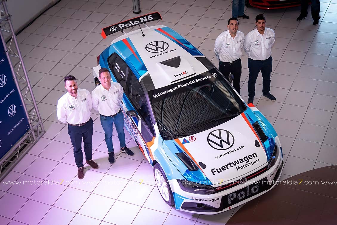 Volkswagen Canarias Racing con VW Polo N5 para dos equipos