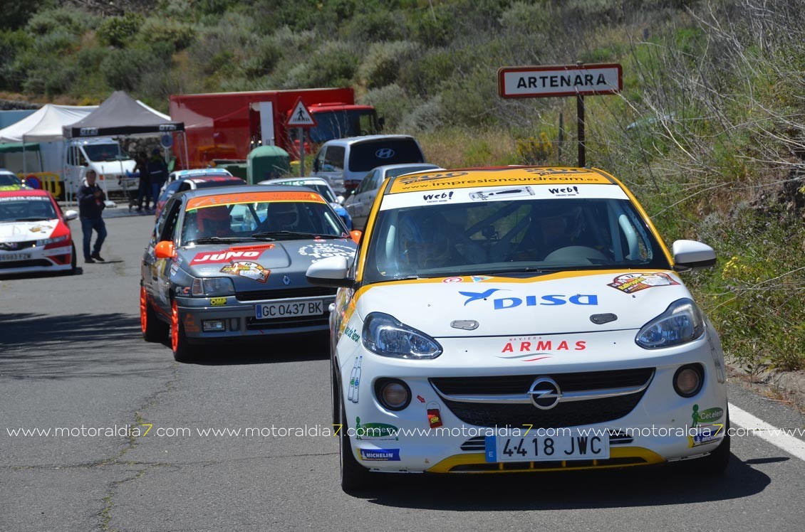 El Campeonato de Rallysprint comienza en Artenara