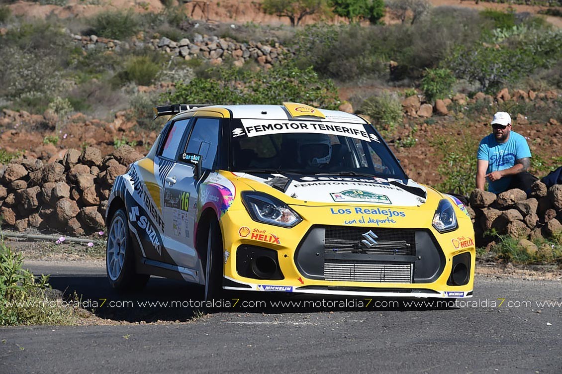 Rally Villa de Adeje con 16 tramos cronometrados