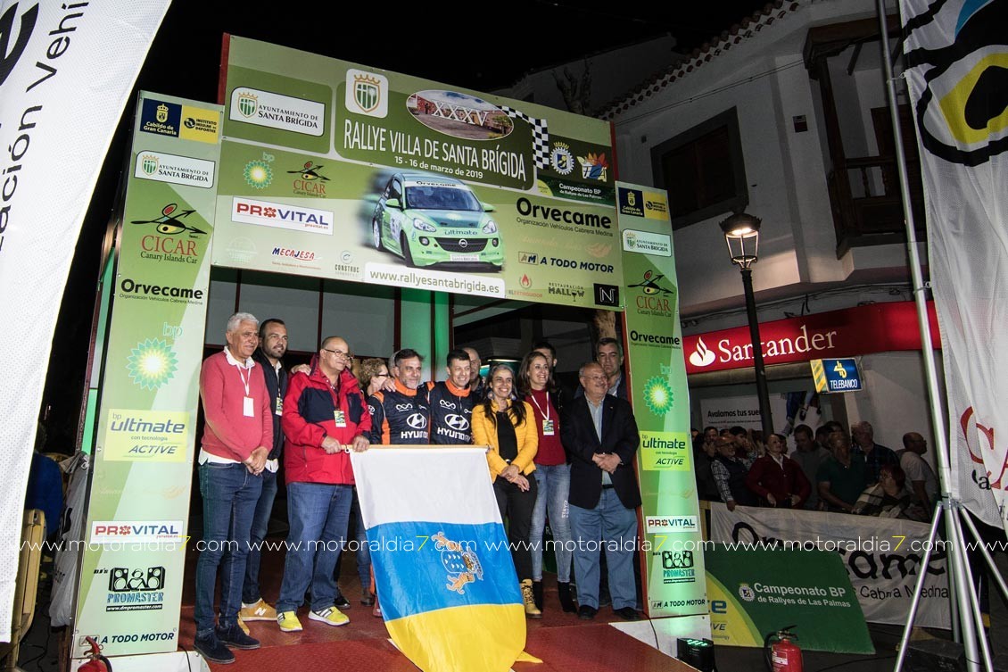 Santa Brígida abre el Campeonato BP de Rallys de Las Palmas