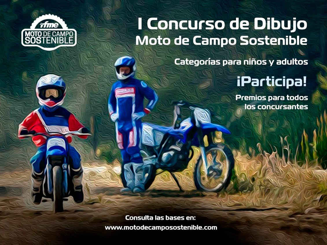 I concurso de dibujo Moto de Campo Sostenible