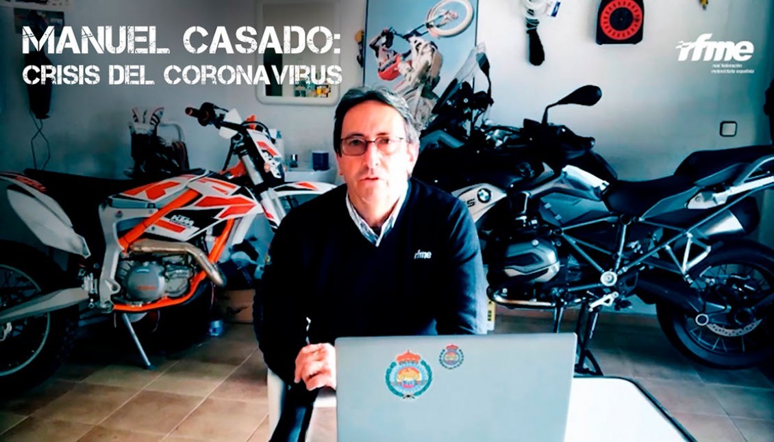 Mensaje en vídeo del presidente de la RFME ante el coronavirus