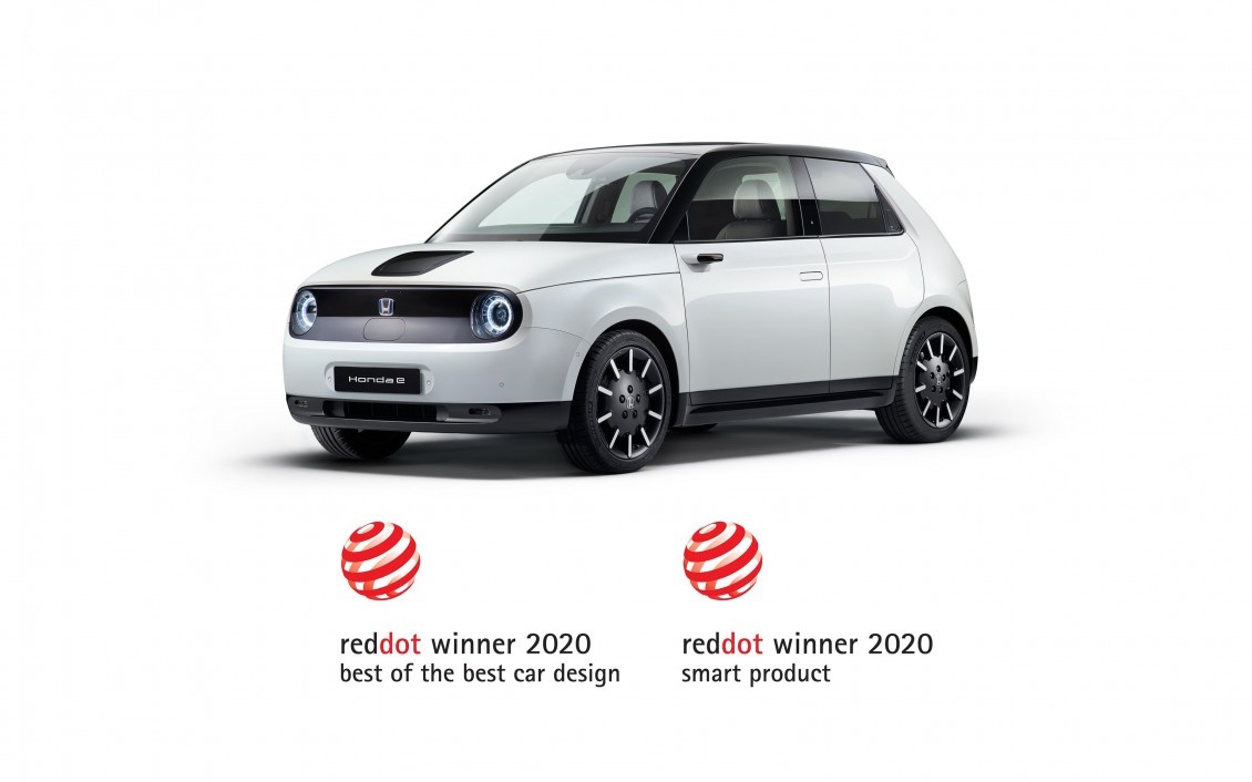 Honda obtiene tres premios de diseño RED DOT 2020