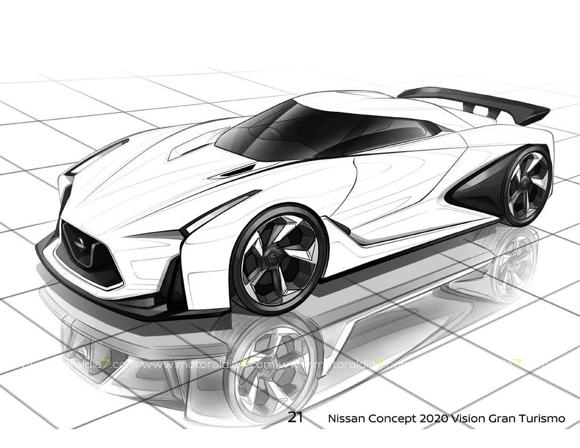 Nissan invita a todo el mundo a dibujar y diseñar coches