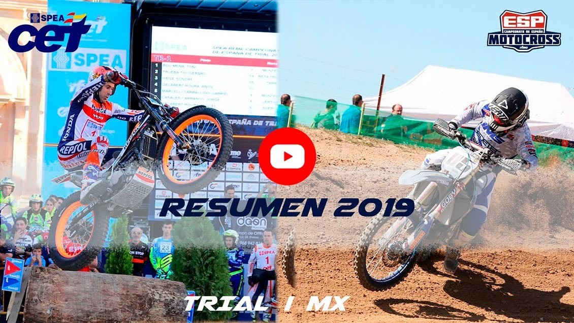 Los Nacionales de Motocross y Trial 2019 en vídeo