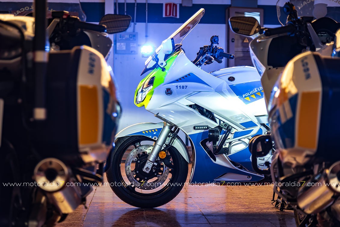 La Policía Local ya dispone de las nuevas Yamaha FJR1300