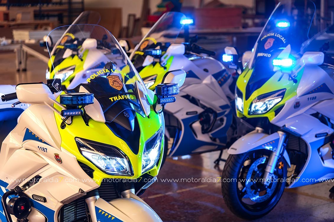 La Policía Local ya dispone de las nuevas Yamaha FJR1300