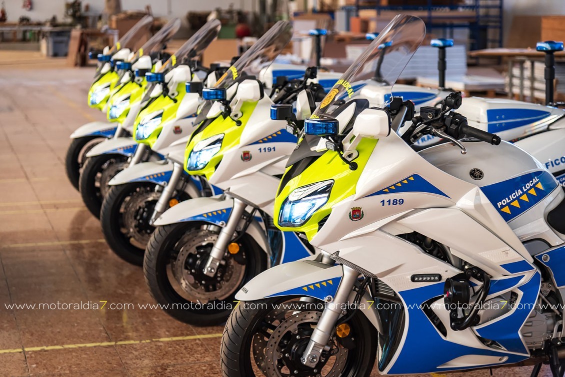 La Policía Local ya dispone de las nuevas Yamaha FJR1300