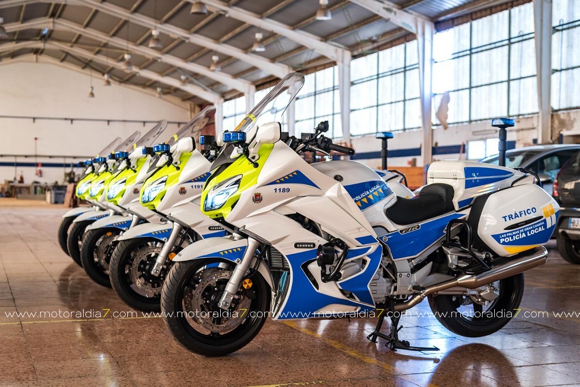 La Policía Local ya dispone de las nuevas Yamaha FJR1300