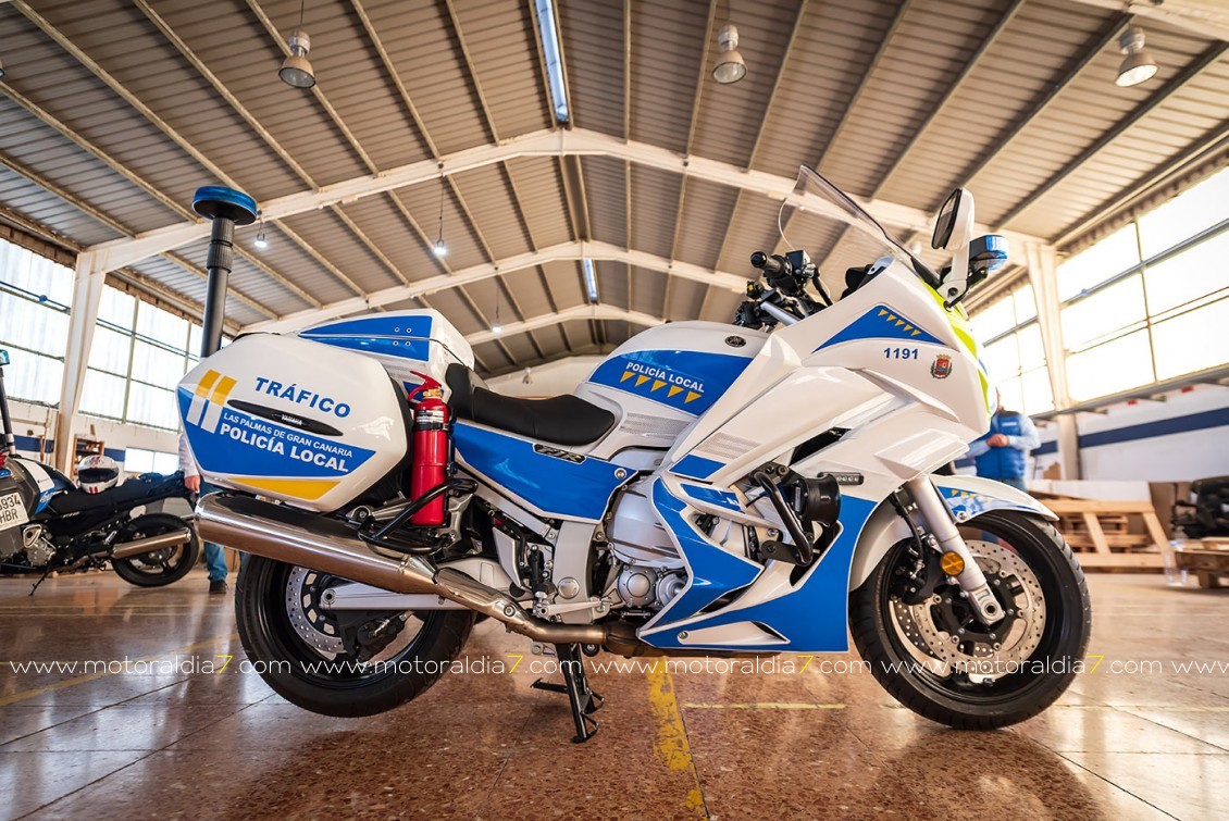 La Policía Local ya dispone de las nuevas Yamaha FJR1300