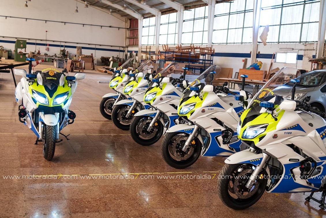 La Policía Local ya dispone de las nuevas Yamaha FJR1300