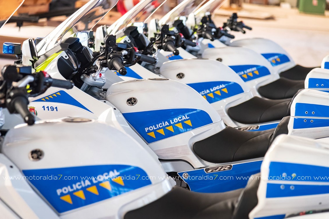 La Policía Local ya dispone de las nuevas Yamaha FJR1300