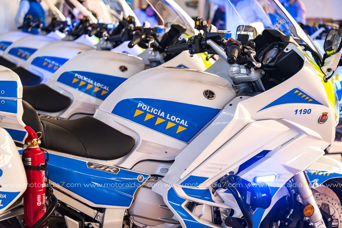 La Policía Local ya dispone de las nuevas Yamaha FJR1300