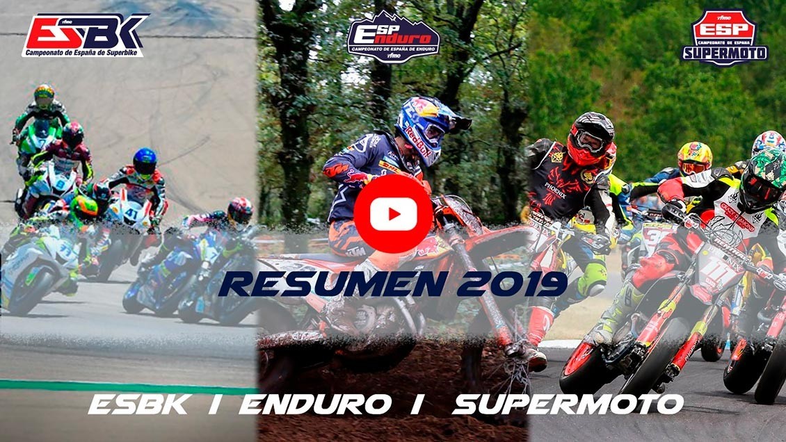 ¡Los mejores resúmenes del 2019 del ESBK, del Enduro y del Supermoto!