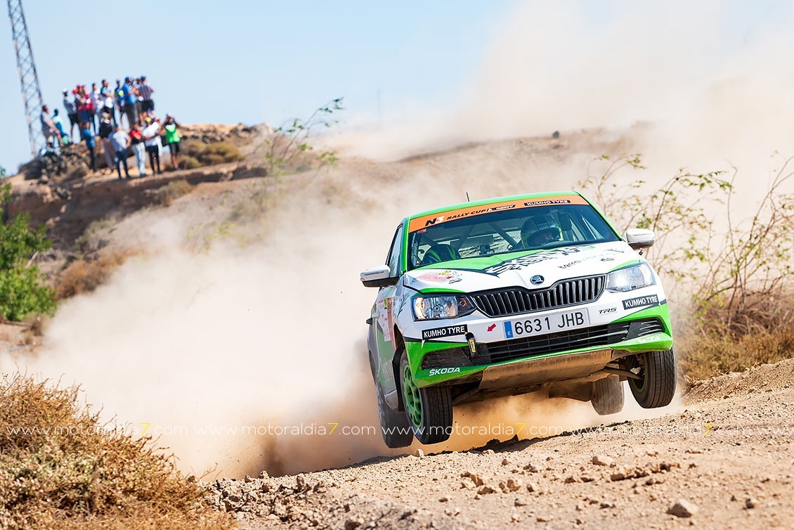 Se complica el Rally Isla de Los Volcanes