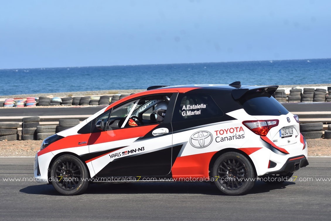 Toyota Canarias regresa a los rallys con Antonio Estalella y el Yaris GRMN