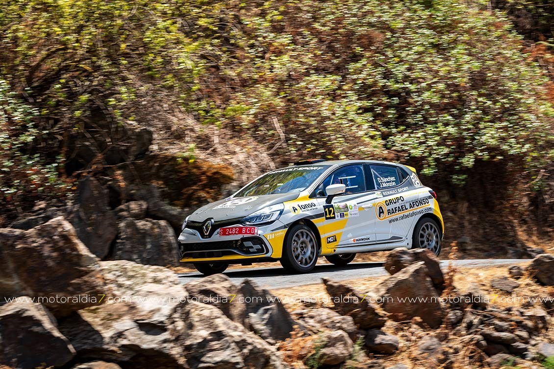 Estalella y Martel terminaron un rally muy duro