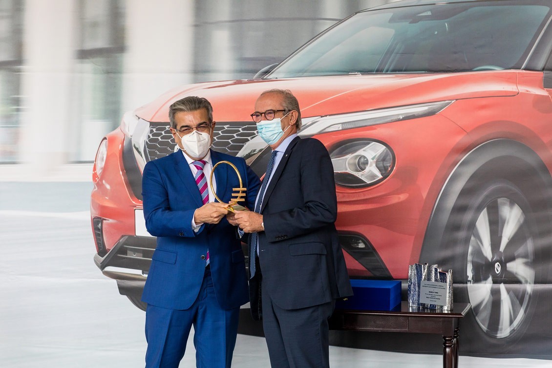 El Nissan JUKE, recibe su galardón en Canarias