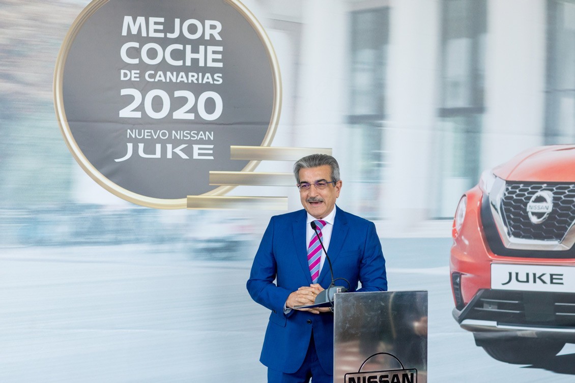 El Nissan JUKE, recibe su galardón en Canarias