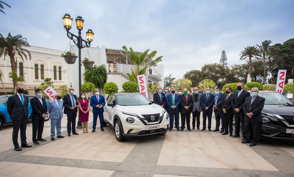 El Nissan JUKE, recibe su galardón en Canarias