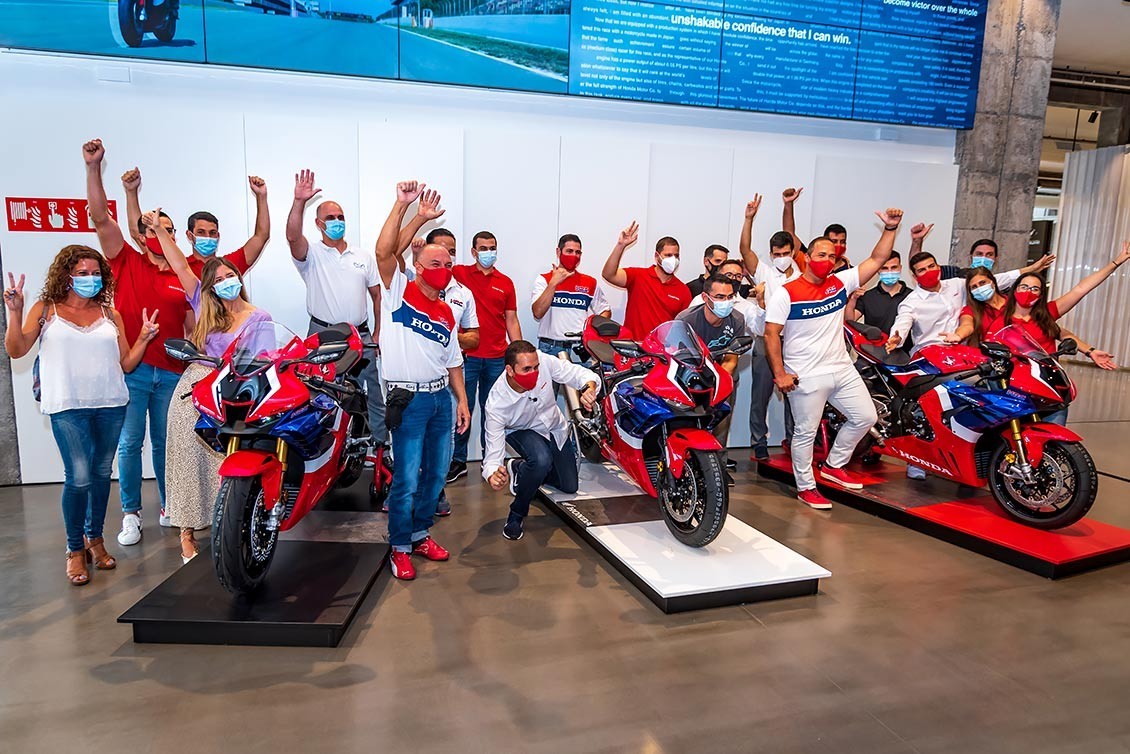 La nueva CBR1000RR-R, nacida para competir, ya en Canarias