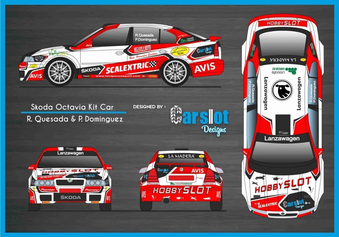 Raúl Quesada vuelve con el Skoda Octavia Kit Car