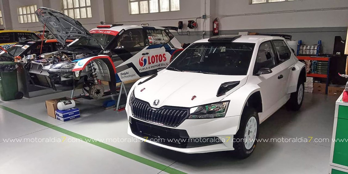 Gustavo Sosa acaba de adquirir un Škoda Fabia R5 EvoII